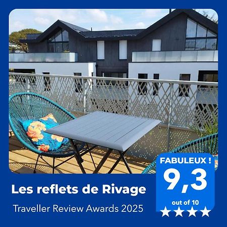 Les Reflets De Rivage Avec Garage Privatif - 350M Plage Конкарно Экстерьер фото
