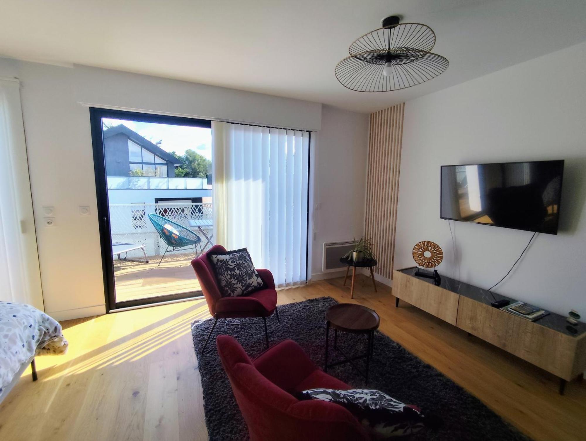 Les Reflets De Rivage Avec Garage Privatif - 350M Plage Конкарно Экстерьер фото
